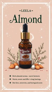Aceite Aromático de Almendra, Aceite Esencial Puro, Extracto Floral 100% Puro para Hacer Jabones y Velas - Product Image 2