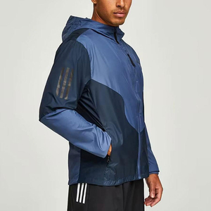 Conjunto de Chaqueta Cortavientos Impermeable con Capucha y Pantalones Cortos, Diseño Personalizado al por Mayor, 2 Colores, Casual para Exteriores - Product Image 2