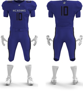 Uniformes de Fútbol Americano Sublimados Personalizados de Alta Calidad, Transpirables y de Secado Rápido, Conjunto de Jersey para Hombre, para Todas las Temporadas - Product Image 1