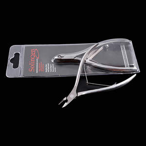 Pince à cuticules à lame incurvée en acier inoxydable avec large ouverture de mâchoire pour le soin des ongles - Outil professionnel pour le nail art ANAAIF - Product Image 6