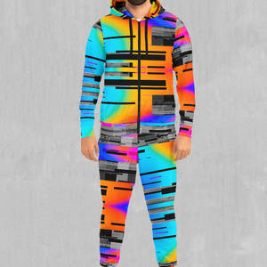 ชุดวอร์มแฟชั่นสำหรับผู้ชาย ลายพิมพ์แบบซับลิเมชั่น เนื้อผ้าเรียบลื่น สวมใส่สบาย เหมาะสำหรับออกกำลังกาย - Product Image 4