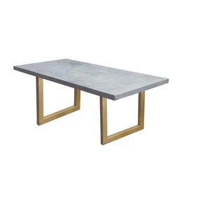 Trendy Metal Coffee <b>Table</b> With Glass <b>Top</b> Fashionable Design Center <b>Table</b> For Modern Home Decoration - Product Image 3
