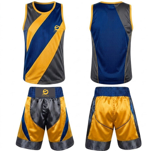 Uniforme de Boxeo de Diseño Profesional para Hombre, Ropa de Artes Marciales, Último Diseño, Uniformes de Boxeo de la Mejor Calidad - Product Image 1