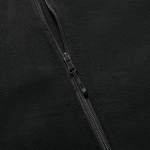 Vestes en polaire pour hommes, hiver, à capuche, logo personnalisé sur le devant, taille adulte, motif uni, teinture unie, respirantes, manches longues, vêtements décontractés - Product Image 5