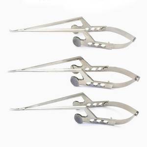Porte-aiguilles à baïonnette k, 3 pièces, 200mm, instruments chirurgicaux en acier inoxydable, outils de microchirurgie pour salle d'opération, qualité allemande - Product Image 6
