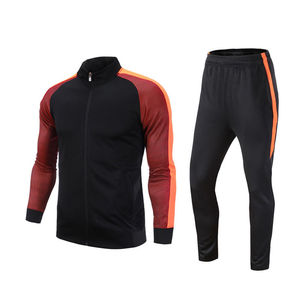 Ensemble de survêtement streetwear pour homme Edoor Wears en polyester/coton, séchage rapide, confortable, pour le jogging et l'entraînement sportif, logo personnalisé - Product Image 2