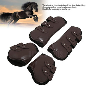 Low MOQ Shock Absorbing Horse Tendon Boots With Secure Fastening And Durable Horse Tendon Boots For Riding Comfort - Product Image 3