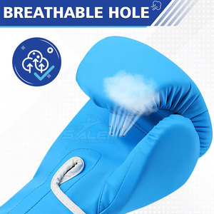 Durable Material Boxing Gloves Featuring <b>Molded</b> Padding Reinforced Thumb Area And Comfortable Wrist Adjustment - Product Image 6