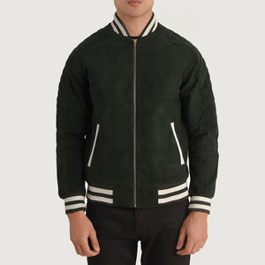 Best Men <b>Suede</b> <b>Jacket</b> With Inner Wool Luxury And Warmth Combined Easy Fit Men <b>Suede</b> Bomber <b>Jacket</b> - Product Image 4