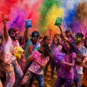 Festival Color Powder Set 8 Colors x 100g Each Pink <b>Red</b> Orange Yellow Green Teal Blue Purple for Holi Fun Runs Color Toss - Product Image 3