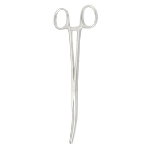 Pinzas Hemostáticas Curvas de 8 Pulgadas, Acero Inoxidable, Herramienta de Sujeción Quirúrgica Médica para Cirugía General Hospitalaria - Product Image 4