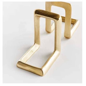 Sujetalibros Moderno de Aluminio Fundido, Organizador de Escritorio para el Hogar, Regalo para Amantes de los Libros, Decoración para Sala de Estar, Oficina y Hogar - Product Image 3