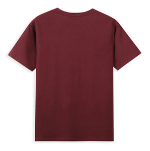 T-shirts personnalisés pour hommes, couleur unie, col rond, coupe ajustée, tissu respirant et écologique, avec services OEM ODM - Product Image 4