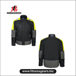 Customized Outdoor Construction Work <b>Men's</b> Safety <b>Jacket</b> with Protective Pockets Wholesale Canvas Canvas Work Wear for <b>Men</b> - Product Image 6