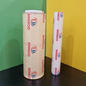 Película Adhesiva de PVC de Alta Calidad para Alimentos de la Fábrica Tien Duc, Envoltura de Plástico para Alimentos con Cortador, Envoltura de Película Estirable Ecológica - Product Image 3