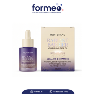 Huile pour le visage et le cou en marque privée OEM/ODM avec vitamine C et acide hyaluronique pour une peau éclatante, réduction des taches brunes, hydratant anti-âge - Product Image 2
