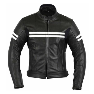 Una combinación perfecta de estilo y durabilidad, esta chaqueta de cuero para hombre ofrece un rendimiento confiable para el uso diario. - Product Image 4