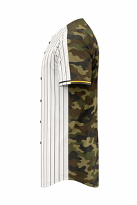 เสื้อเบสบอลคุณภาพสูงแบบยูนิเซ็กซ์ สีทูโทน ระบายอากาศได้ดี ผลิตจากโพลีเอสเตอร์ 100% แขนสั้น สายปรับได้ ไซส์ใหญ่ รับผลิตแบบ OEM - Product Image 5