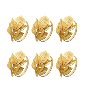 Premium Metal Napkin Ring For Export Quality Dining <b>Table</b> Decor And Hospitality Use - Product Image 4