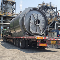 Usine de pyrolyse de pneus à haute productivité et machine de recyclage des déchets plastiques en huile combustible, capacité de 5 à 15 tonnes/jour, HENAN
