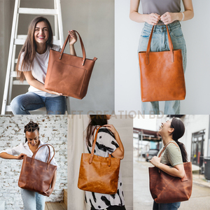 Bolso Tote para Mujer, Color Sólido, Estilo Minimalista, Abierto por Arriba, Bolsos de Hombro, Proveedor al por Mayor, Venta Directa de Fábrica, Venta Artesanal - Product Image 1