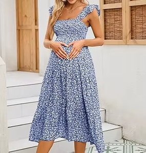 Robe de maternité pour femmes enceintes, taille plus, couleur unie, élégante, longue, maxi, vêtements d'été pour femmes enceintes - Product Image 2