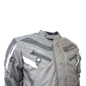 Veste en cuir respirante et coupe-vent pour moto tout-terrain toutes saisons pour hommes - Product Image 5