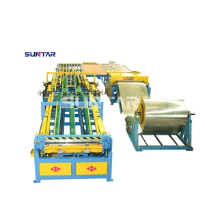 SUNTAY Hvac U Shape Auto Duct Line 5 Duct Making Machine Sheet Metal Industry Manufacturing Plant