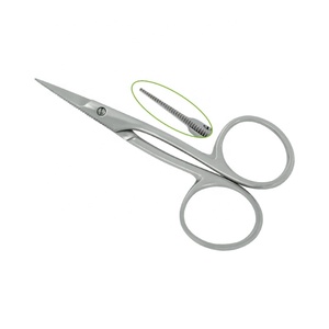 Professional Stainless Steel Right-<b>Handed</b> Straight Blade Cuticle Scissors Fine Tip Precision <b>Nail</b> Cuticle Trimmer for Manicure - Product Image 5