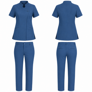 Professional Medical Uniform Manufacturer Breathable Nursing <b>Scrub</b> <b>Set</b> Supplier Factory - Product Image 1