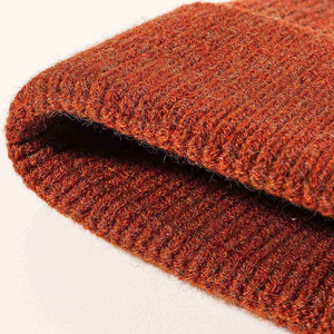 Fabrication de chapeaux classiques de style actuel, bonnets SOLID de couleur unie, bonnets tricotés pour hommes et femmes, pour adultes. - Product Image 3