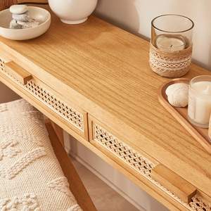 Tocador de Maquillaje de Madera Moderno con Cajones, Venta al por Mayor Directa de Fábrica en Vietnam, Precios Competitivos - Product Image 3