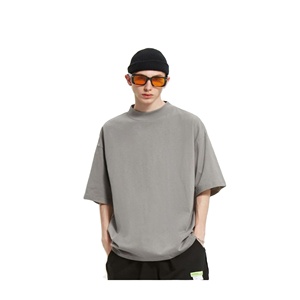 Drop Shoulder T-<b>Shirt</b> Custom Logo Rhinestone <b>Men</b> T <b>Shirts</b> - Product Image 1