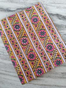 Tela de algodón estampada a mano de Jaipur, suave, premium, ligera, lista para exportación a granel, proveedor mayorista. - Product Image 2