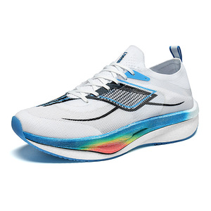 Nouvelles chaussures de sport légères et respirantes pour hommes, femmes et jeunes, chaussures de course à semelle en carbone, antidérapantes et résistantes à l'usure - Product Image 5