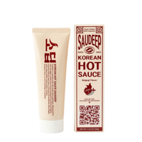 [ShinSung Biopharm] Saudeep Bulgogi Flavor Sauce coréenne piquante douce style BBQ certifiée Halal, sauce à tremper réfrigérée, boîte de 12