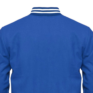 Chaqueta Varsity de Moda para Hombre Otoño Invierno, Cuello Alto, Estilo Clásico Letterman, Logotipo Personalizado, Alta Calidad, Transpirable y Ecológica - Product Image 5