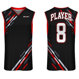 Maillot de basket-ball respirant léger et à séchage rapide de haute qualité avec impression par sublimation pour uniformes d'équipe - Product Image 3