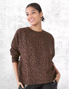 Sweat-shirt d'hiver pour femme Juniper à fermeture éclair latérale, mélange de coton marron, qualité supérieure, manches longues, respirant, modèle éco-responsable - Product Image 6