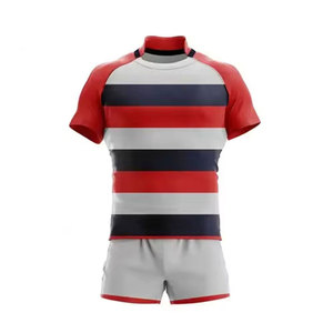 Uniforme de Rugby de Poliéster de Secado Rápido, Transpirable, Ligero y Duradero, para Entrenamiento Deportivo, para Hombres Adultos - Product Image 1