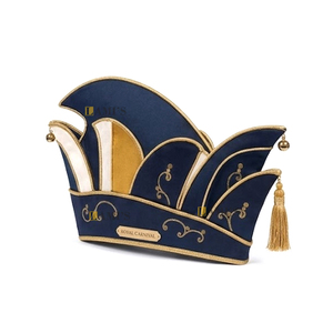Chapeau de carnaval traditionnel fait main sur mesure en satin, casquette de prince pour déguisement de carnaval - Product Image 1