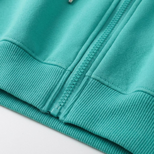 Sudadera con Capucha Corta de Invierno para Mujer, Marca Privada, con Inserciones de Malla en las Mangas, Spandex/Poliéster, Ropa Casual a la Moda, Personalizable - Product Image 6