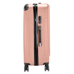 Portable 3-in-1 ABS <b>Trolley</b> Case in Rose <b>Gold</b> 20\" 24\" 28\" Sizes for Luggage Sets - Product Image 6