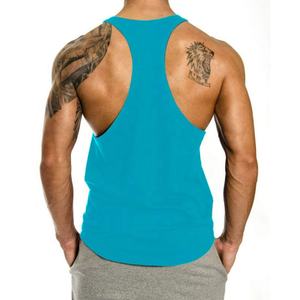 Camisetas sin mangas informales para hombre, camisetas sin mangas de secado rápido, musculoso, gimnasio, Fitness, chaleco con tirantes, ropa activa personalizada, chaleco musculoso - Product Image 6