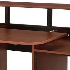 Escritorio de computadora Cherry Music con conveniente estante para auriculares - Product Image 6