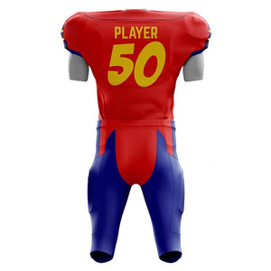 Uniforme de football américain personnalisé de qualité supérieure, couleur personnalisée, maillot et pantalon de football américain pour jeunes, haute qualité, personnalisable pour l'équipe - Product Image 2
