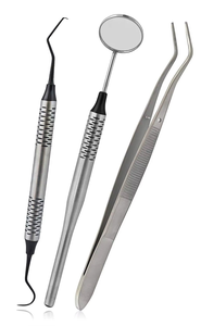 Kit de Exploración Dental Manual de Alta Calidad con Espejo, Pinza de Algodón y Otros Instrumentos Dentales, Certificado CE, Precio de Fábrica - Product Image 6