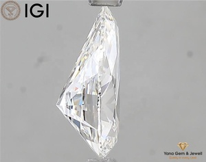 Anillo de Diamante Cultivado en Laboratorio CVD de 1.50 Quilates, Corte Pera, Color F, Claridad VVS1, con Certificado IGI, para Uso en la Oficina, para Mujer - Product Image 6