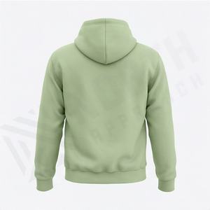 Sweat à capuche pour homme personnalisé avec logo, haute qualité, coton épais 500 g/m², technique de lavage à l'acide, brodé, coupe oversize, hiver - Product Image 2
