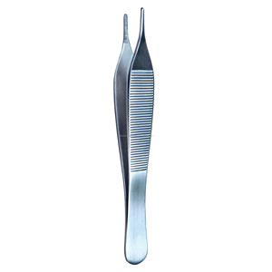 Pinces à tissus à pointe fine Adson pour la manipulation délicate des tissus en chirurgie plastique, instruments personnalisés, fournisseur en gros - Product Image 4